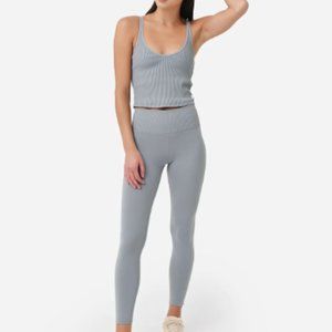 Vuori Rib Crop Tank + Rib Studio Leggings